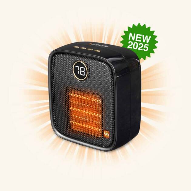Heat Surge Mini-Max Heat Compact Portable Space Heater